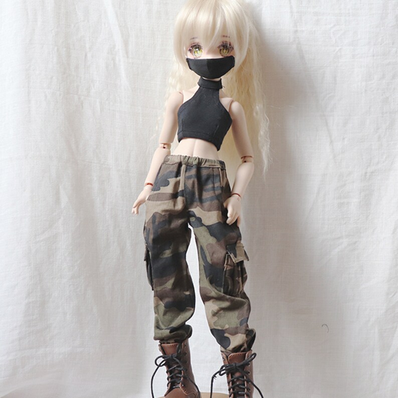 Cargo Pants for BJD 1/6 1/4 1/3 SD16 Custom BJD Doll Clothes CWB160 image 3