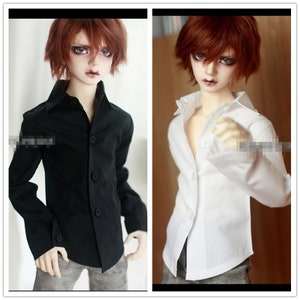 Bjd Doll Classic Shirt for 1/4 msd,1/3 SD17 Uncle Customized Doll Clothes CMB4