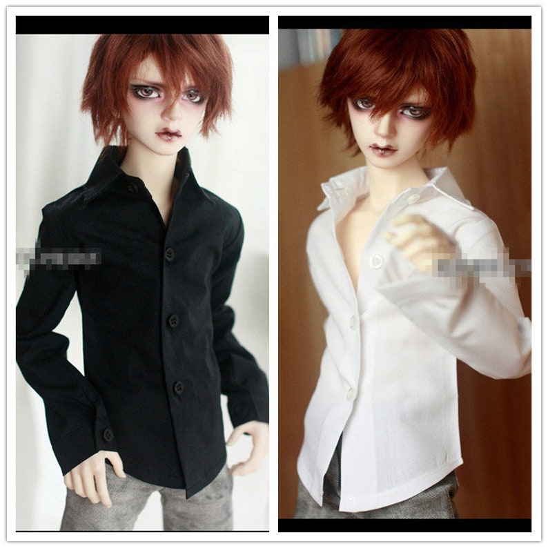 Bjd Doll Classic Shirt for 1/4 msd,1/3 SD17 Uncle Customized Doll Clothes CMB4 image 1