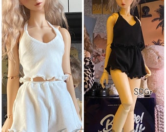 Sweetie Sun Top  Shorts for BJD 1/6 1/4 ,1/3  Doll Clothes Customized CWB254