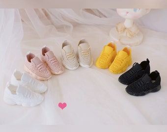 BJD Shoes Little Bear Fly-Knit Sneakers 1/6 1/4 1/3 MDD SD Doll Shoes SK38