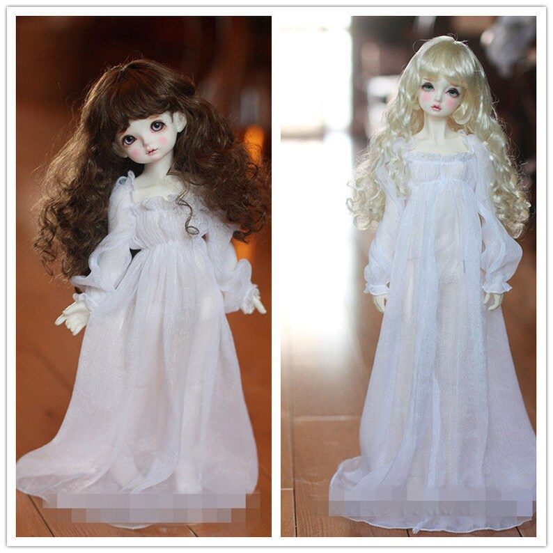 Sweet Goddness Dress Pajamas for BJD 1\/6 1\/4 MSD,1\/3, SD16 DD Doll Clothes CWB113