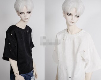 Casual Cool Hole Shirt for bjd 1/4 MSD 1/3 SD13 SD17 Uncle doll clothes CMB146B