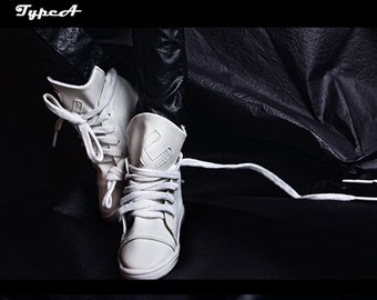 Cool White Sneaker Sports Shoes for 1/3 Uncle Doll SM3