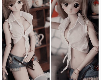 Hot Shirts for 1/4 Msd 1/3 SD13 DD Doll Clothes Customized CWB72