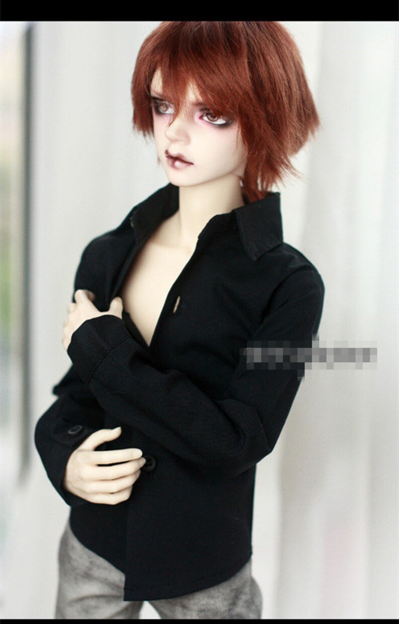 Bjd Doll Classic Shirt for 1/4 msd,1/3 SD17 Uncle Customized Doll Clothes CMB4 image 4