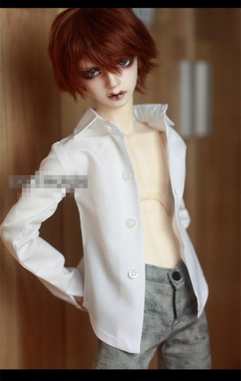 Bjd Doll Classic Shirt for 1/4 msd,1/3 SD17 Uncle Customized Doll Clothes CMB4 image 6