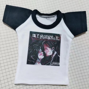 Print T Shirt for ob11 1/8 1/6, 1/4 ,1/3 DD SD17 Uncle Customized BJD Doll Clothes