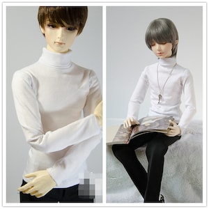 Basic Turtleneck Shirt For BJD 1/6 yosd 1/4 MSD 1/3 SD13 SD17 Uncle Doll Clothes CMB25