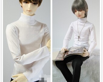 Basic Turtleneck Shirt For BJD 1/6 yosd 1/4 MSD 1/3 SD13 SD17 Uncle Doll Clothes CMB25