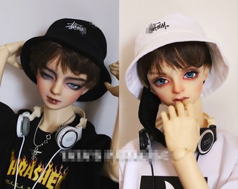 Cool Print Cap Hat for BJD Doll 1/6 YOSD 1/4 MSD 1/3 Uncle Doll Clothes Doll Accessories CPB8