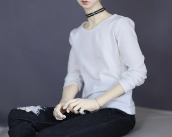 Free Match Bottom Shirt for 1/6, 1/4 ,1/3 SD17 Uncle Customized BJD Doll Clothes CMB309