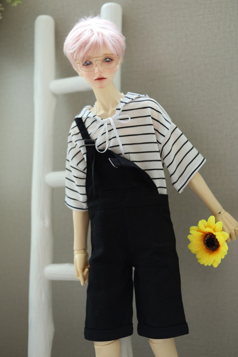 Stripe Navy Hoodie Shirt for 1/6 1/4 1/3 SD17 Uncle Doll Clothes Customized CMB228 zdjęcie 5