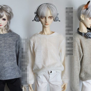 BJD Comfortable Sweater for  1/4 msd,1/3 SD17 Uncle Customized  Doll Clothes CMB168