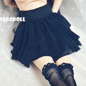 Lace TUTU Skirt for Bjd Doll 1/6 Yosd 1/4 Msd 1/3 SD16 DD SDgr Doll Clothes Customized CWB33 image 1