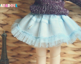 Bjd Girl Sweetie Lace Skirt for 1/6 yosd, 1/4 msd,1/3 SD16 Doll Clothes Customized CWB51