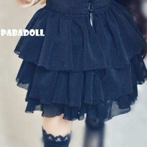 Lace TUTU Skirt for Bjd Doll 1/6 Yosd 1/4 Msd 1/3 SD16 DD SDgr Doll Clothes Customized CWB33 image 3