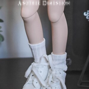 Stipe Warm Short Sport Socks for 1/6 1/4 1/3 Uncle SK25 image 3