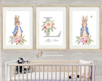 Beatrix Potter Nursery Art Beatrix Potter Characters Beatrix Etsy
