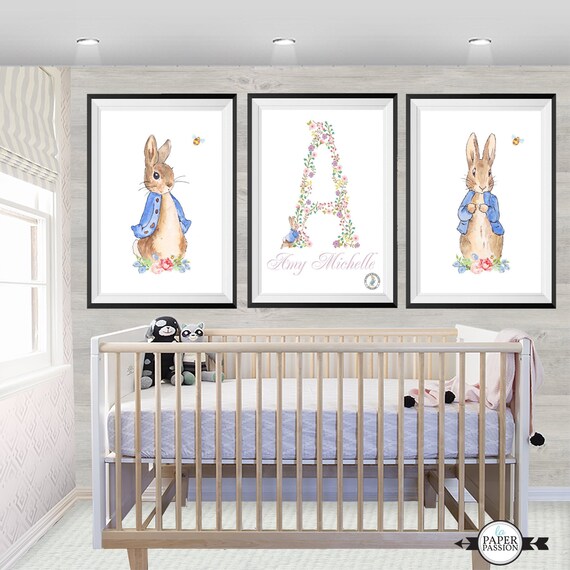 beatrix potter nursery prints