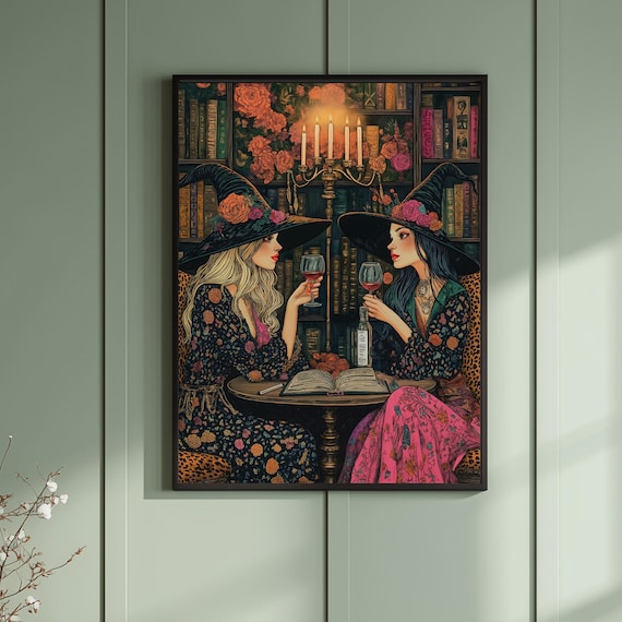 Witch Poster - Witchy aestheic - Witchcraft decor