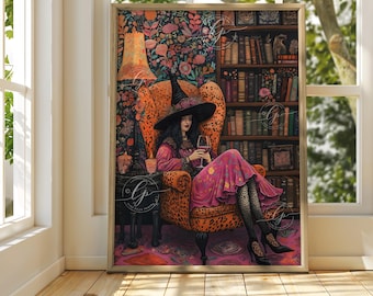 Witch Poster: Witchy Home Decor Wall Art