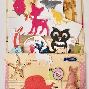 ANIMAUX - 50 Découpes et embellissements = 50 idées créatives pour embellir vos pages de scrapbooking, album souvenirs, cartes, roadbook...