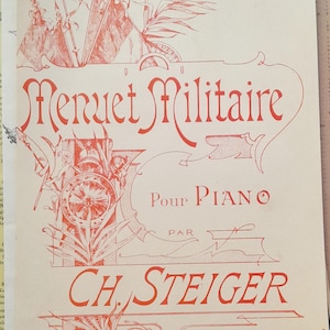 PAPIER VINTAGE - Plongez dans le passé ! 10 feuilles d'antan : couvertures de livres de musiques, affiches...Visuel au charme intemporel...