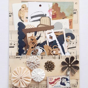 VINTAGE - 50 troqueles y adornos para scrapbooking: deja fluir tu creatividad con estos materiales para manualidades hechos a mano