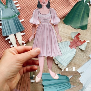 The Sound Of Music Paper Dolls Liesl