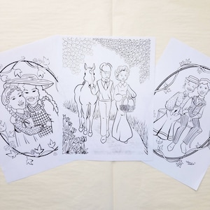 Anne Of Green Gables Downloadable Coloring Pages,