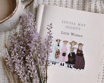 Little Women 2019 Waterproof Sticker, March Sisters