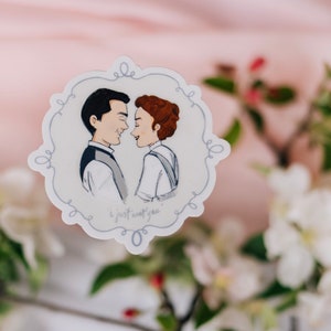 Anne Of Green Gables sticker, Anne Shirley sticker, Anne and Gilbert sticker