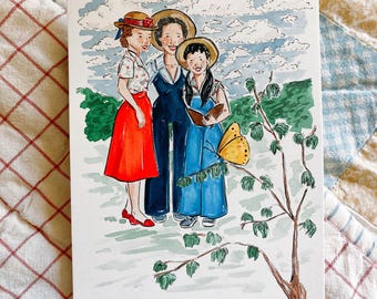 The Magic of Ordinary Days illustration, the magic of ordinary days painting