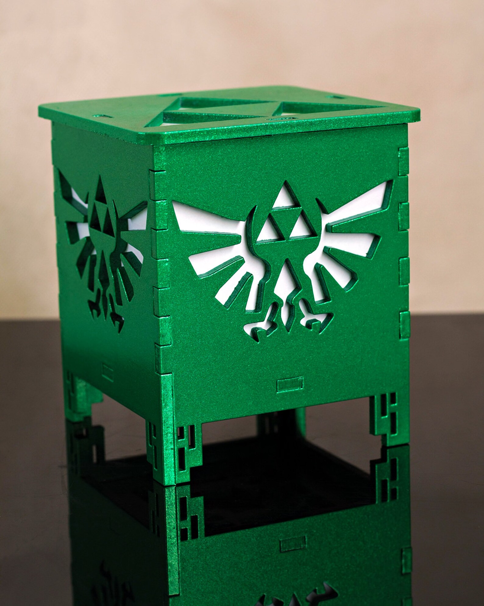 The Legends of Zelda Wooden Lantern Zelda Lightbox Video Etsy