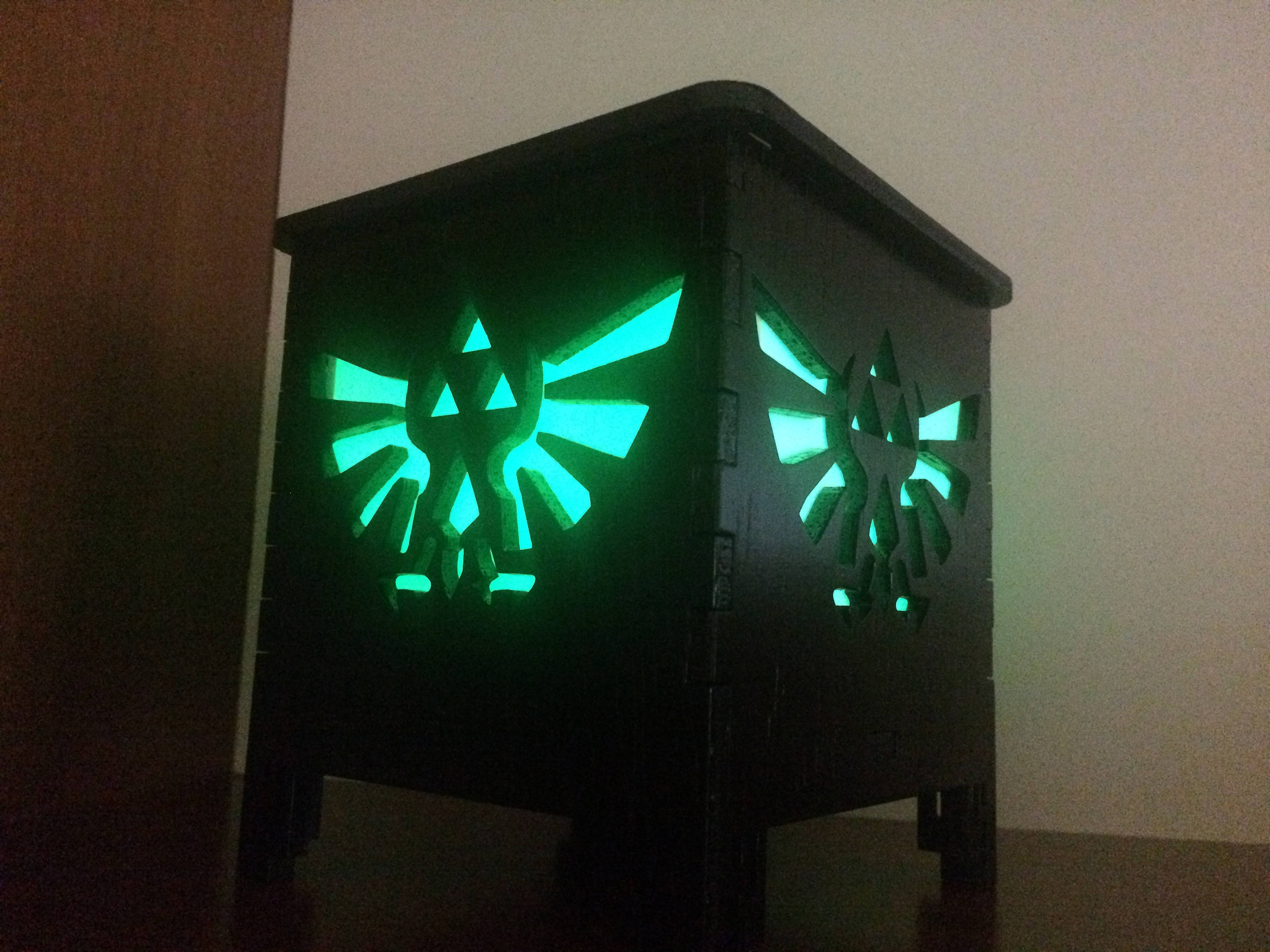 The Legends of Zelda Wooden Lantern Zelda Lightbox Video Etsy