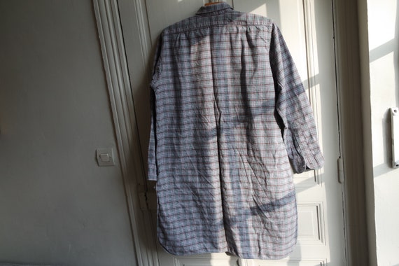 Chemise de de Chemise flanelle/chemise de travail/chemise de bûcheron gris-rouge-vert France vintage 70s 02af4a Chemise de de Chemise flanelle/chemise de travail/chemise de bûcheron gris-rouge-vert France vintage 70s 02af4a