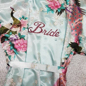 Bride Kimono Wedding Robe.