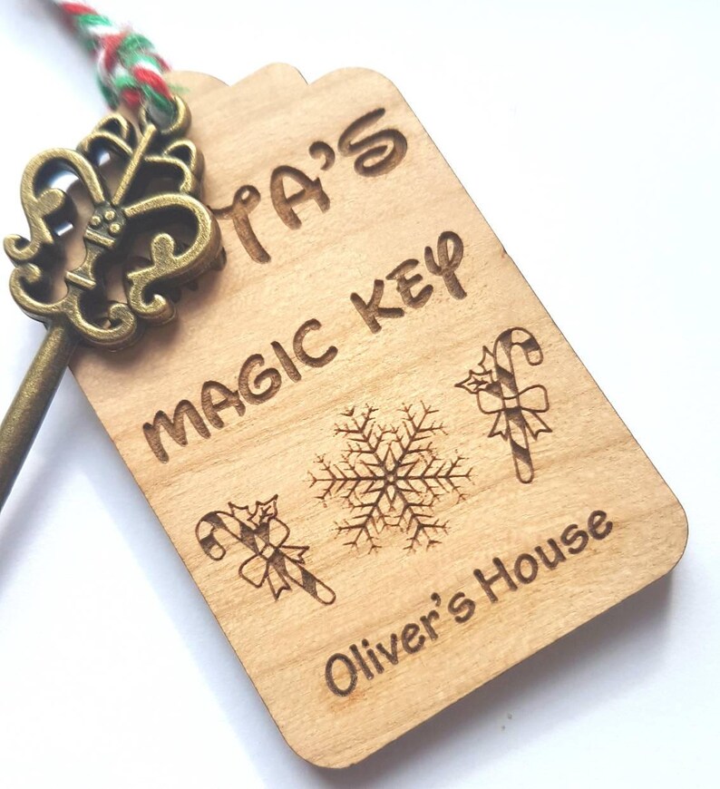 Santa's Magic Key Personalised image 3