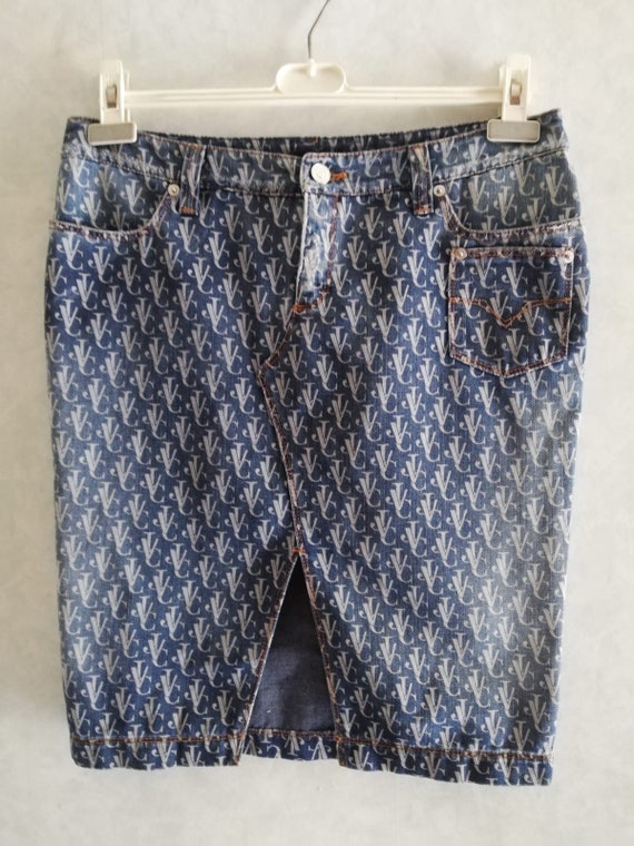 Versace Jeans Couture 1990s skirt