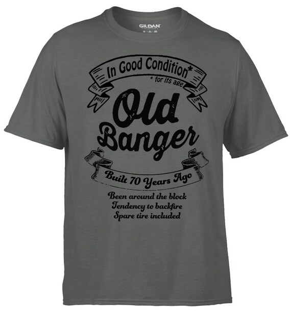 Old Banger Been Around The Block Spare Tyre Included Mens Top T-Shirt Retro