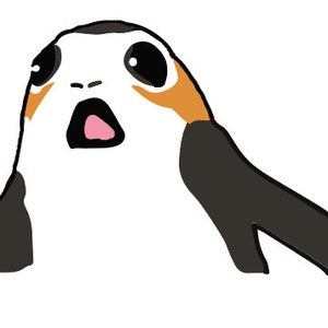 Porg SVG (Color)