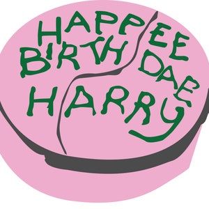Alles Gute zum Geburtstag Harry SVG