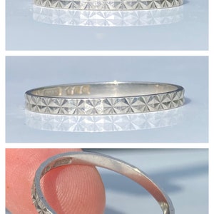 Vintage ~ Platinum Band ~ Ring Size V / 10.6