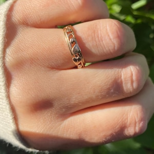 Clogau ~ 9ct Welsh gold Ring ~Tree of Life ~ Size P.5 / 7.75