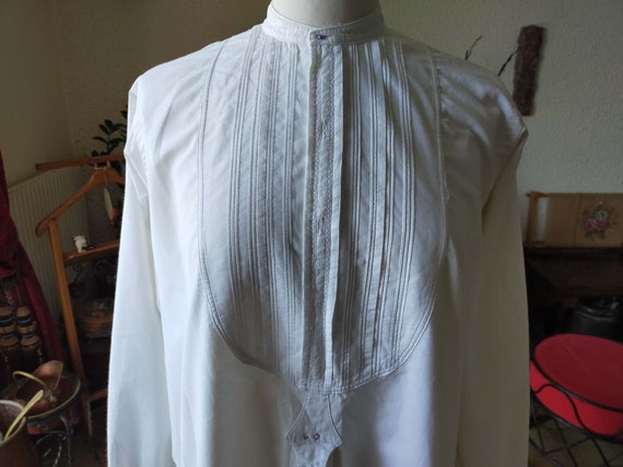 Vintage chemise de nuit LUX en coton romantiques … - image 10