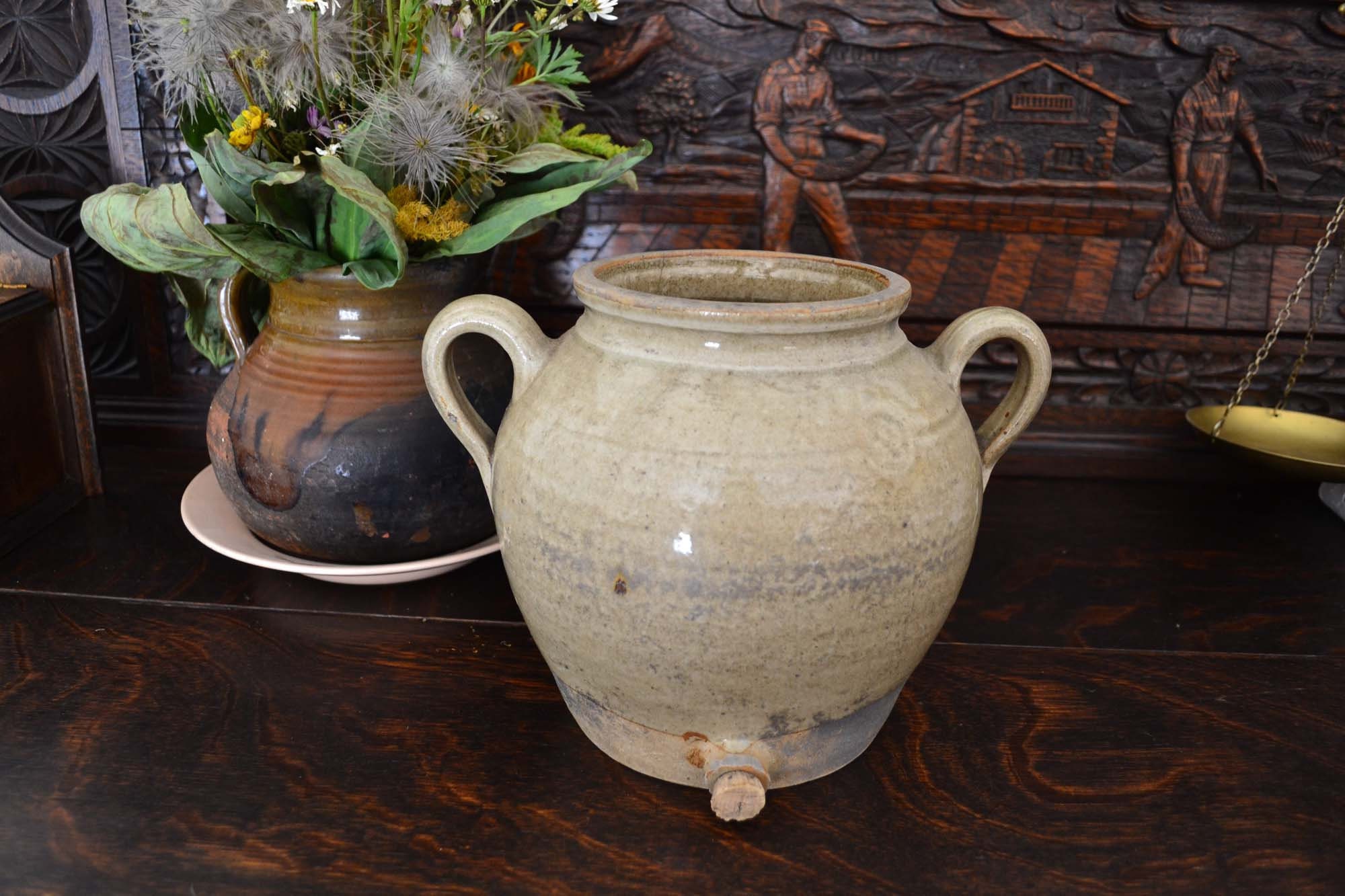 ancien Pot Céramique,