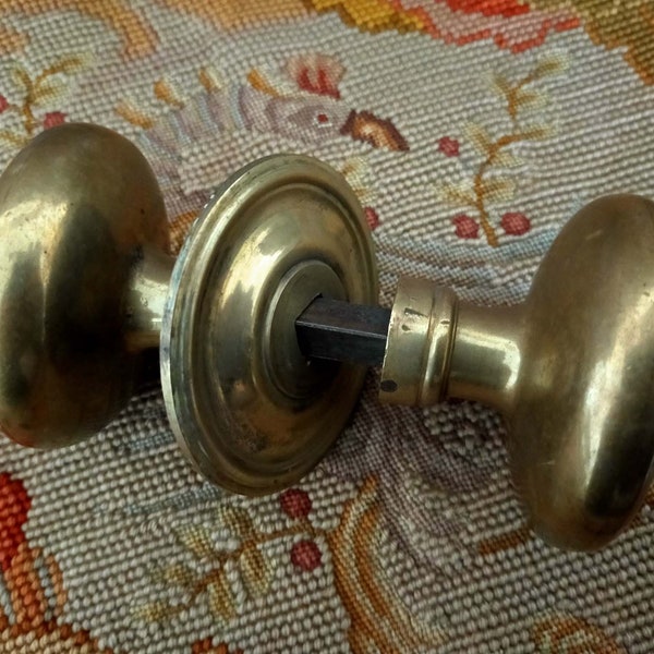 Grands vintage boutons de poignée,Souvenir français,Poignée de la porte d'entrée,poignée en bronze.Souvenir de la vie traditionnelle.