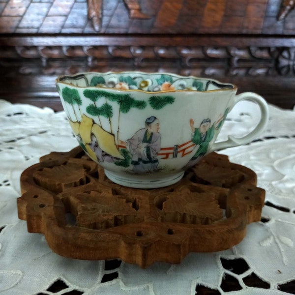 Vintage porteur pour des chauffe,café ou du thé.plateau de la table,Collection Française tradictionelle.Vintage des années 1930/40s.A03