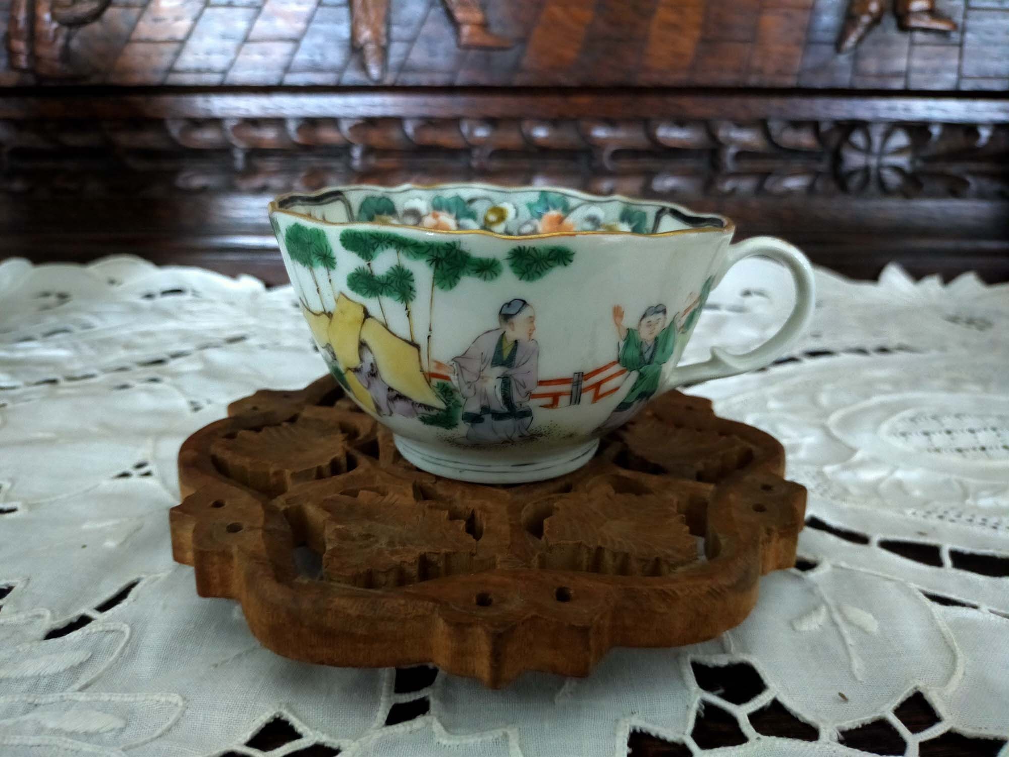 Antique Plateau de La Table, Porteur Pour Des Chauffe, Café ou Du Thé.collection Française Tradictio